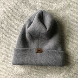 Winter Beanie Gray Stretchy Soft Unisex